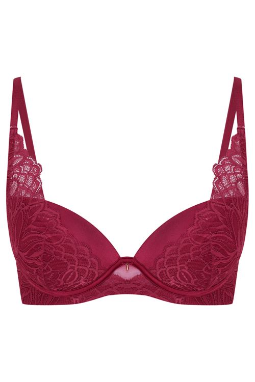 Sutien sexy push-up burgundy AIR