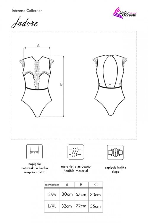 Body senzual model dantela JADORE